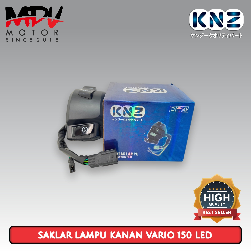 SAKLAR LAMPU KANAN VARIO 150 LED (KNZ)