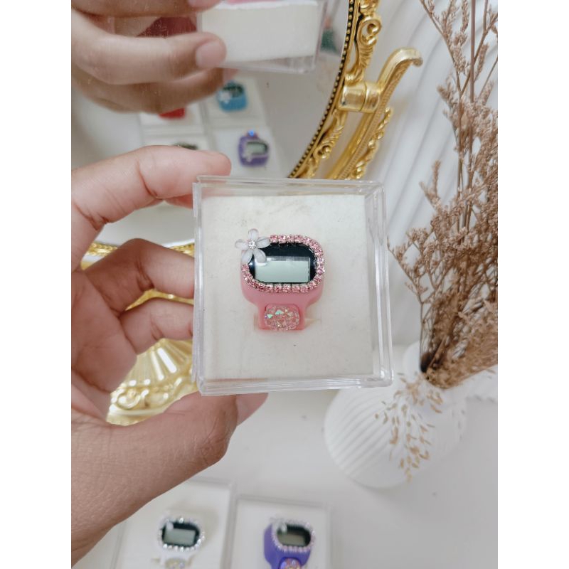 Camelia Tasbih digital Led mini tasbih cantik tasbih nagita tasbih dzikir tasbih shalawat tasbih hia