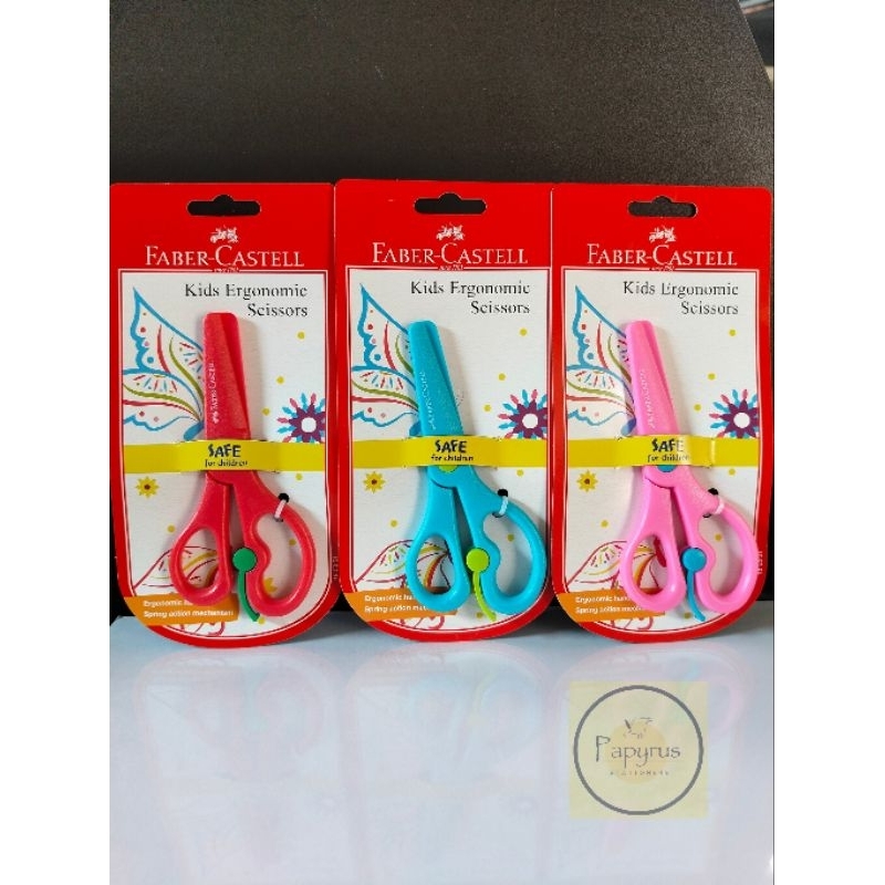 

Faber-Castell Kids Ergonomis Scissors / Gunting Anak