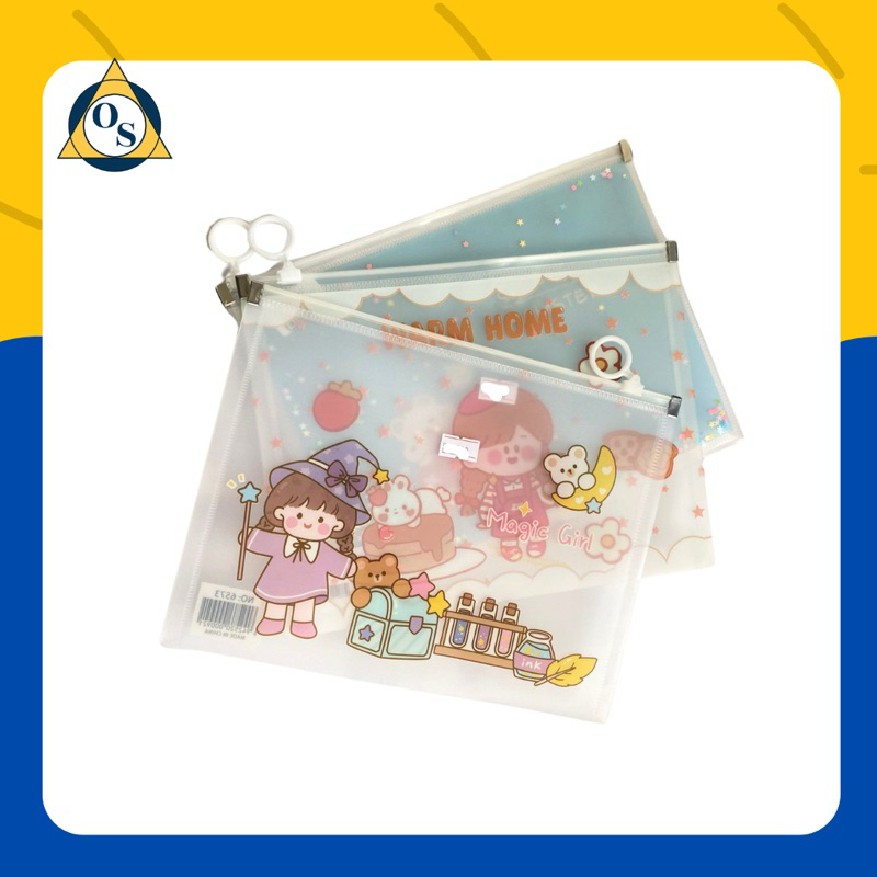 

POUCH / MAP ZIPPER A5 & B6 KARAKTER