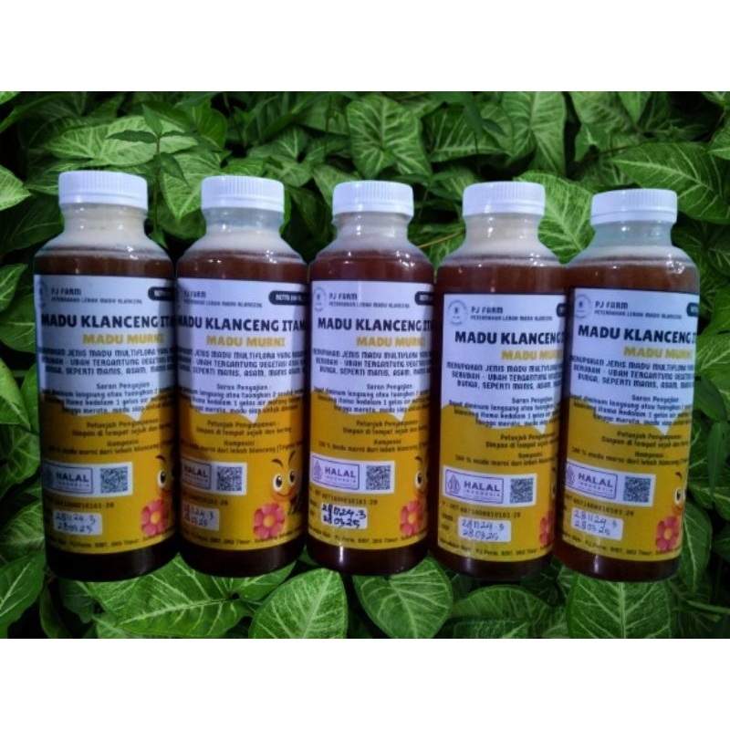 

Madu Klanceng itama 250 ml botol almond/plastik