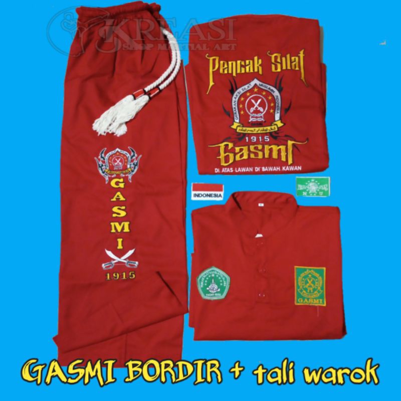 Seragam Gasmi Bordir / Sakral Gasmi Lengkap