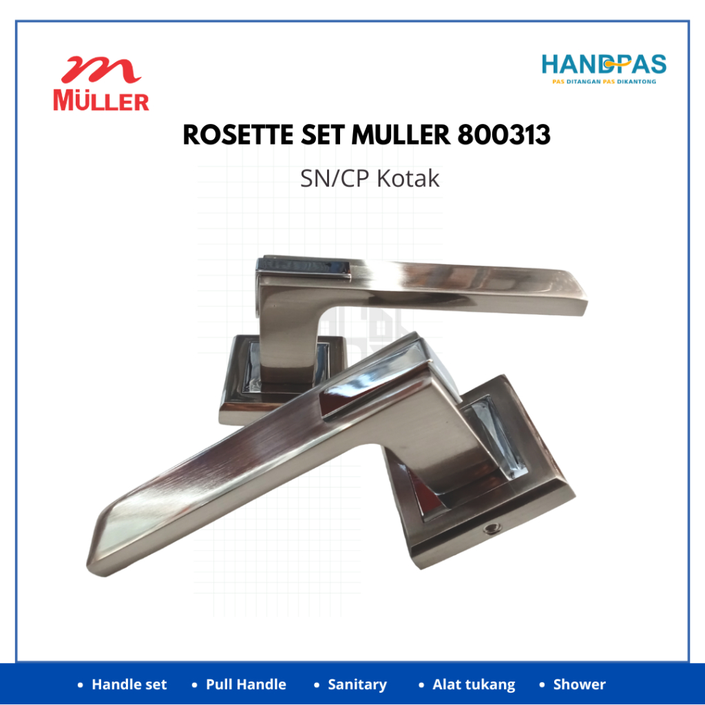 Muller 1 SET HANDLE  MULLER  handle kunci pisah 800313