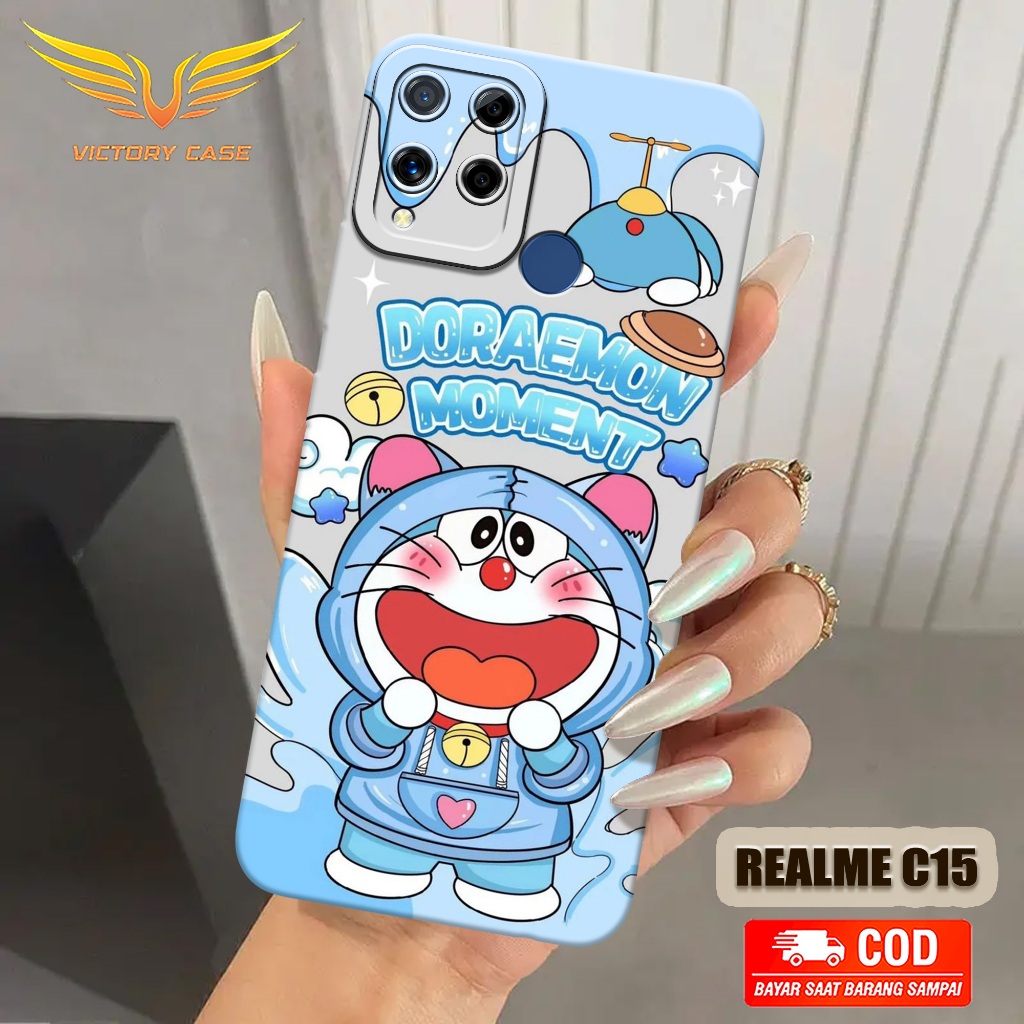 New Kartun Case - Softcase Realme C15 Terbaru - Case Hp Realme C15 - Casing Realme C15 - Case Lentur
