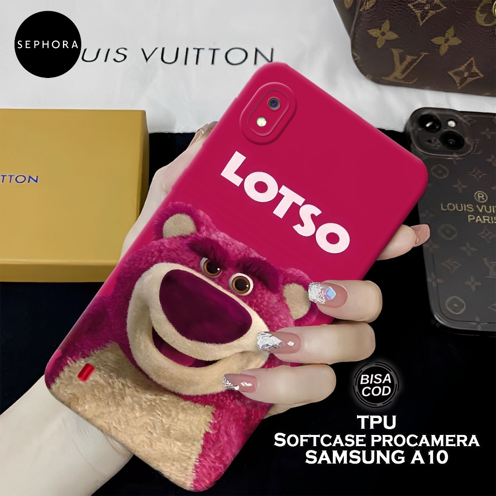 Case Samsung Galaxy A10 Terbaru - Fashion Case Lotso - Softcase Samsung Galaxy A10 - Case Pro Camera