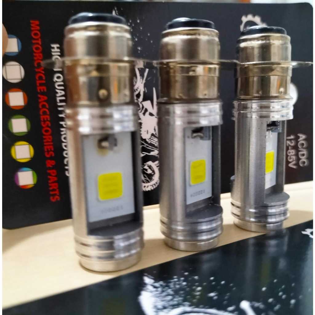 hk Lampu LED Halogen lampu led motor matic bebek lampu led h6 putih lampu led putih lampu led kaki 1