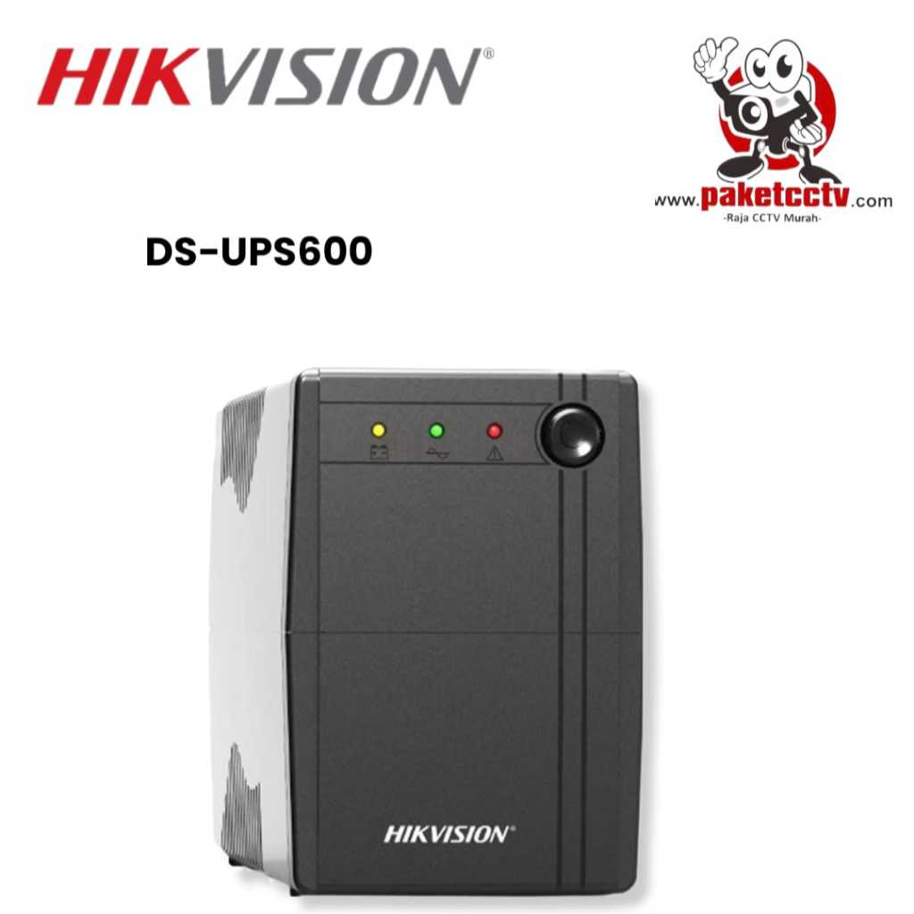 HIKVISION DS-UPS600 600VA 360W UNINTERRUPTIBLE POWER SUPPLY UPS CCTV
