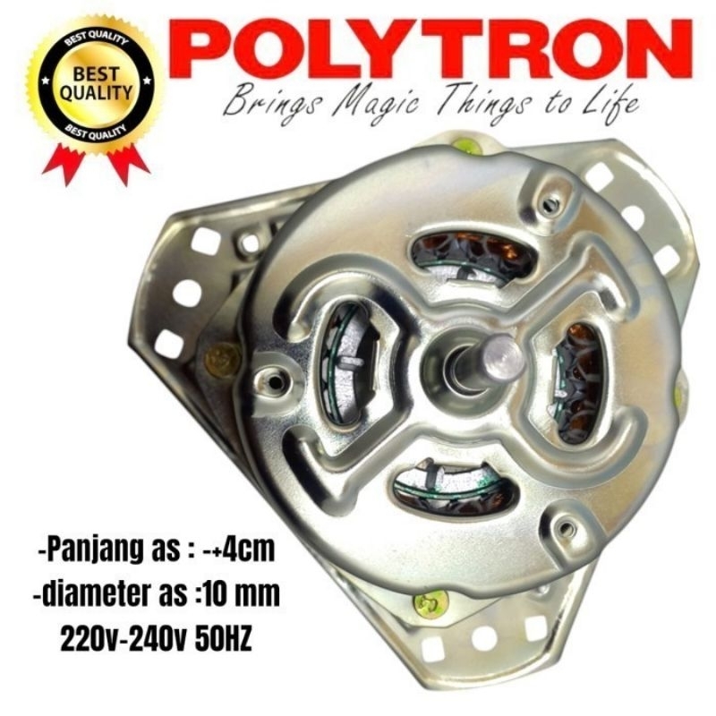 DINAMO SPIN POLYTRON PWM1369 PWM1401R  PWM1403 PENGERING MESIN CUCI POLYTRON 2 TABUNG