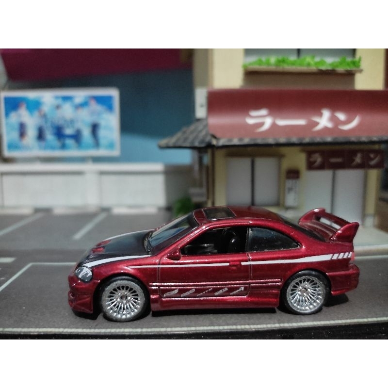 Hotwheels Honda Civic SI Red Edition