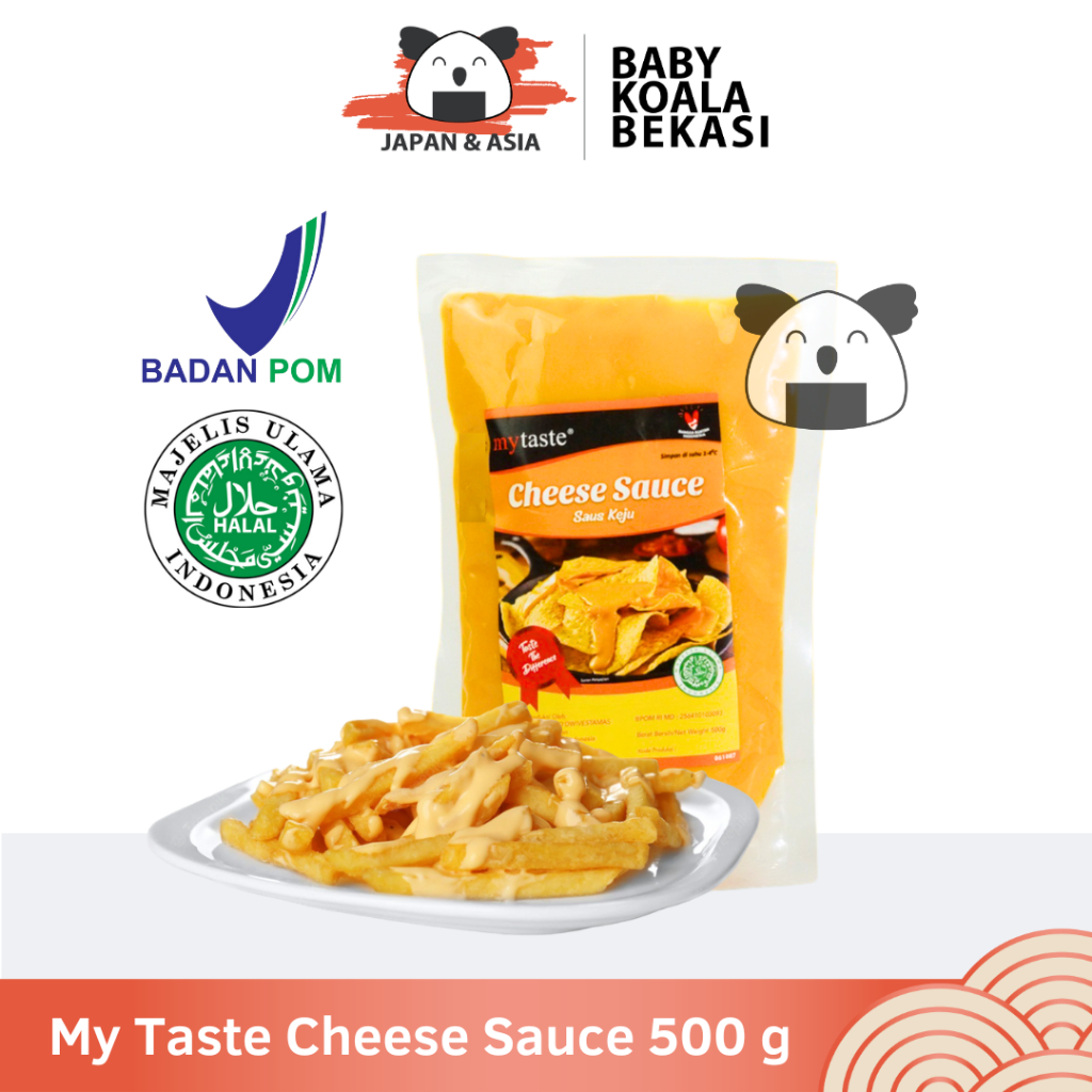 

MY TASTE Cheese Sauce 500g | Saus Keju Mirip Richis - Bekasi