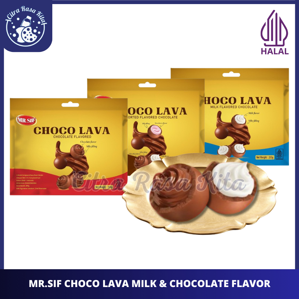 

MR.SIF Choco Lava Milk & Chocolate Flavor 200gr