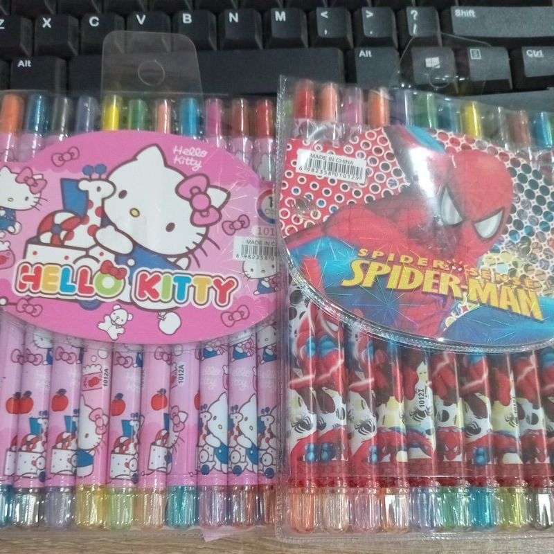 

Crayon puter fancy panjang ad gambaf 3cewek dan cowok