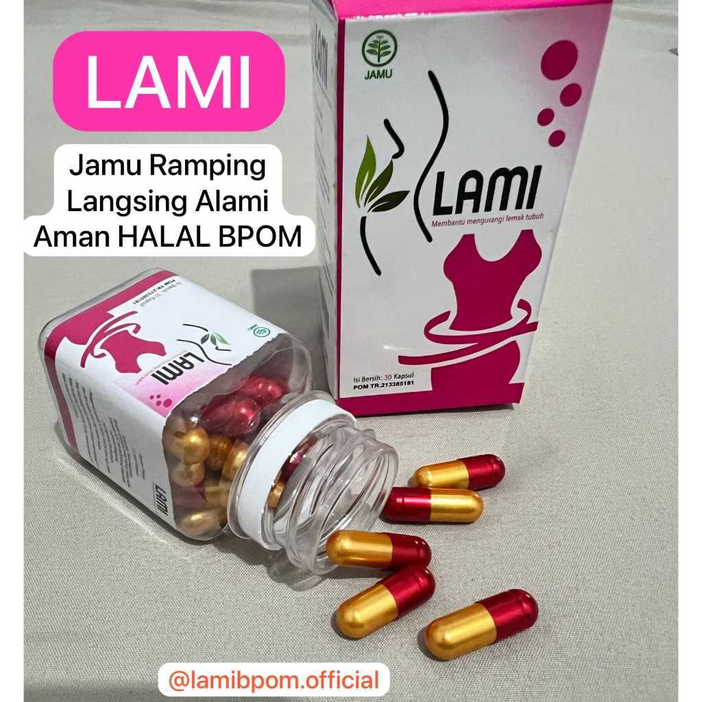 Slimming Kapsul Asli Original LAMI BPOM