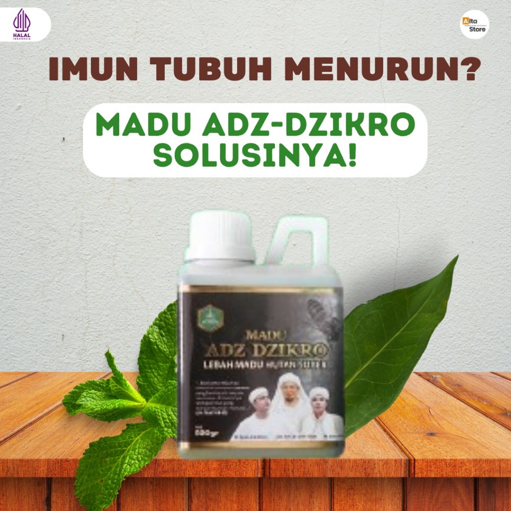 

MADU ADZ DZIKRO-Madu Hutan Herbal Super Original Hitam Pahit Asli Menurunkan Gula Darah & Mengatasi Penderita Diabetes Banjarmasin