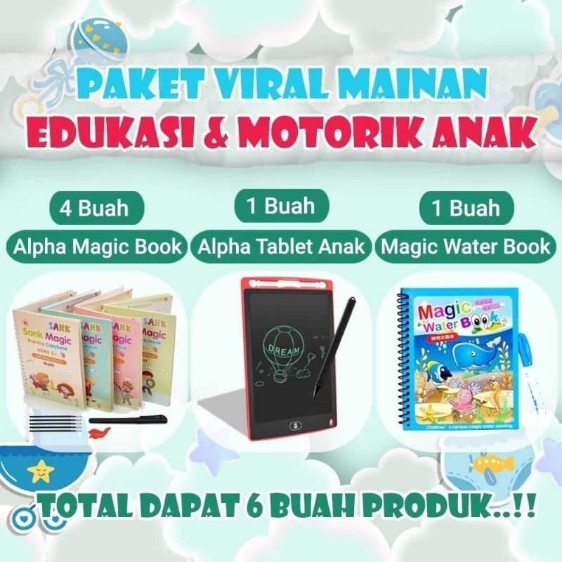 

1 paket untuk anak belajar