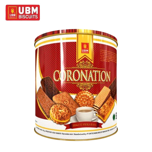 

Biskuit UBM CORONATION Assorted Kemasan Kaleng 450 gr