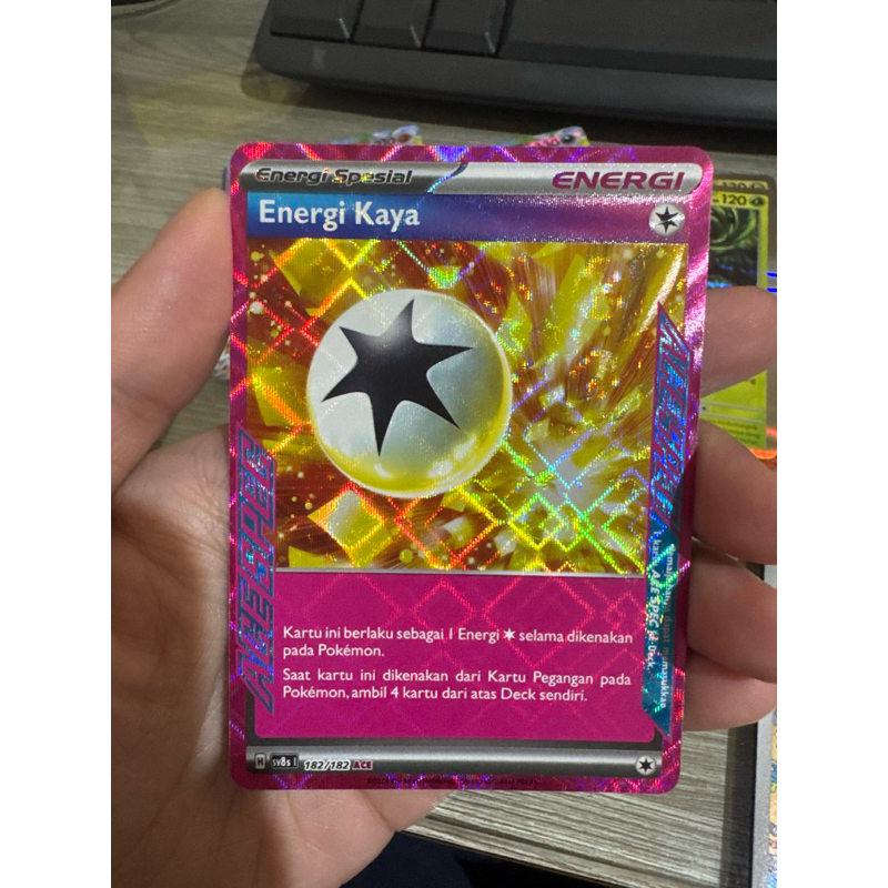 Energi Kaya ACE - Pokemon Booster Pack Kilat Rasi