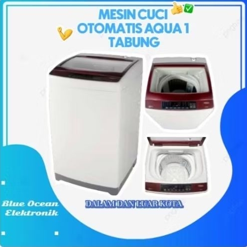 Mesin Cuci Otomatis Aqua 1 Tabung
