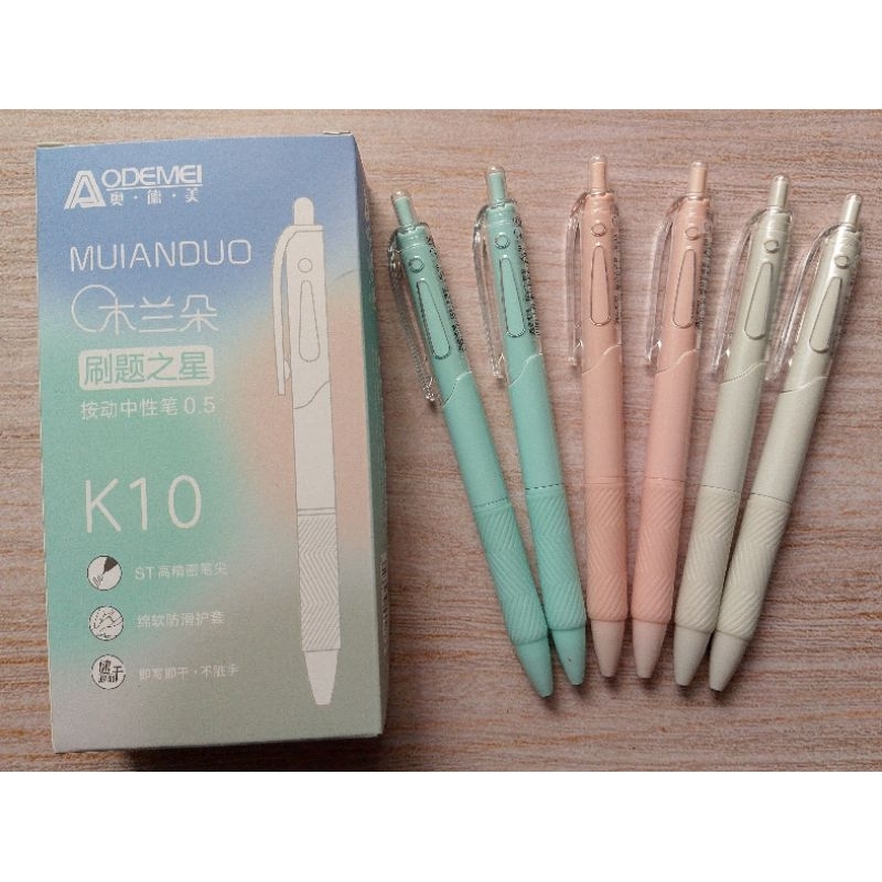 

(1PC)BOLPOIN AODEMEI CETREK K-10 0.5 HITAM