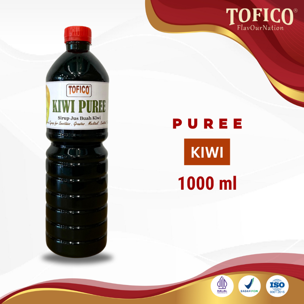 

Kiwi Puree Tofico / Kiwi Puree Premium 1 Liter / Tofico Syrup Official