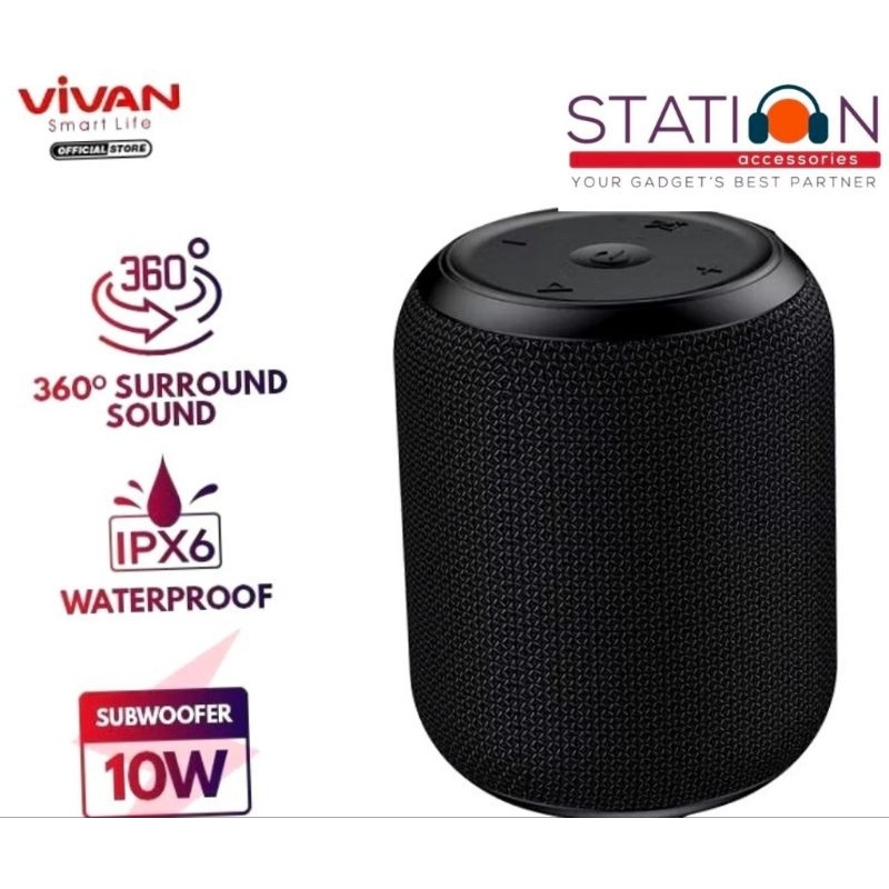 VIVAN - VS12 & VS15 WATERPROOF BLUETOOTH SPEAKER