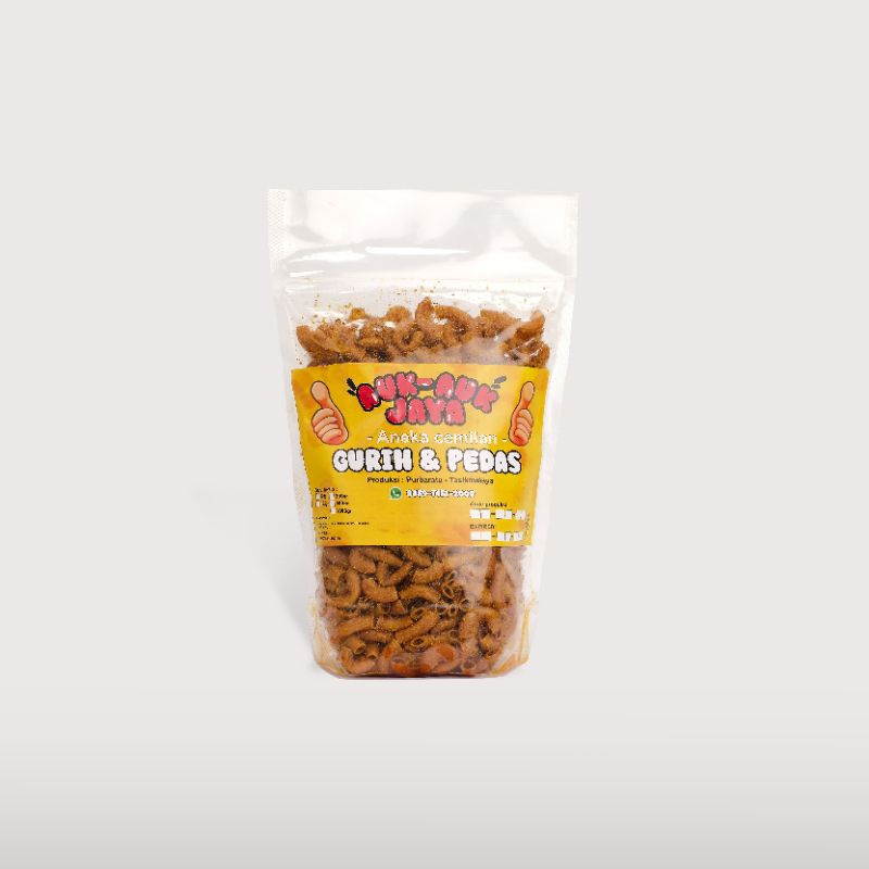 

Makaroni bantet pedas daun jeruk kemasan 250g