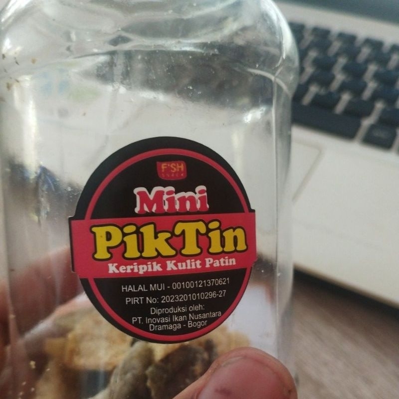 

FISH Mini PikTin Keripik Kulit Patin Halal MUI