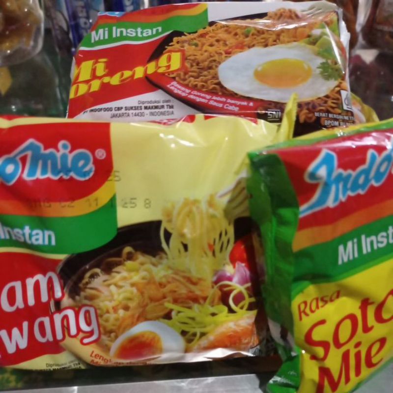 

Paket Indomie 70-85gr (3pcs All Varian)