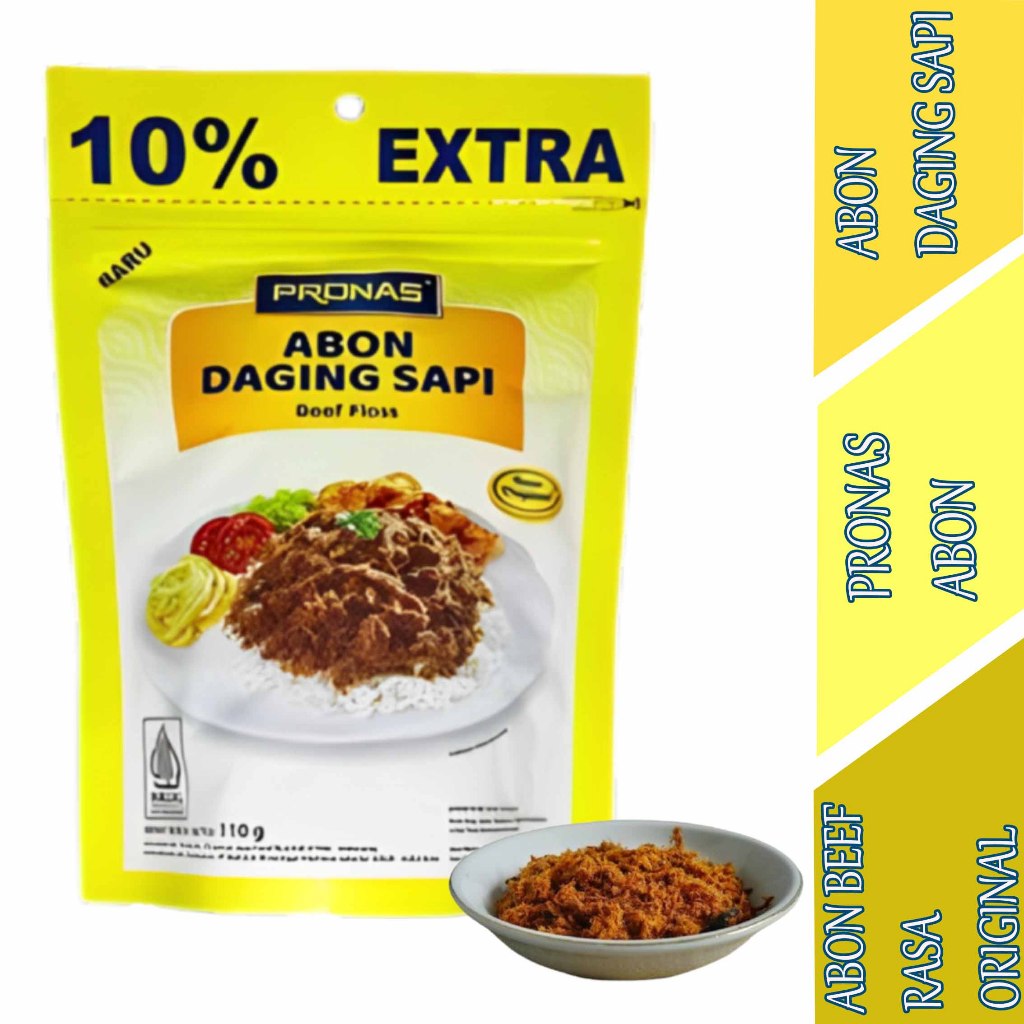 

Abon Beef Floss Rasa Original - Pronas Abon - Abon Daging Sapi - 110gr