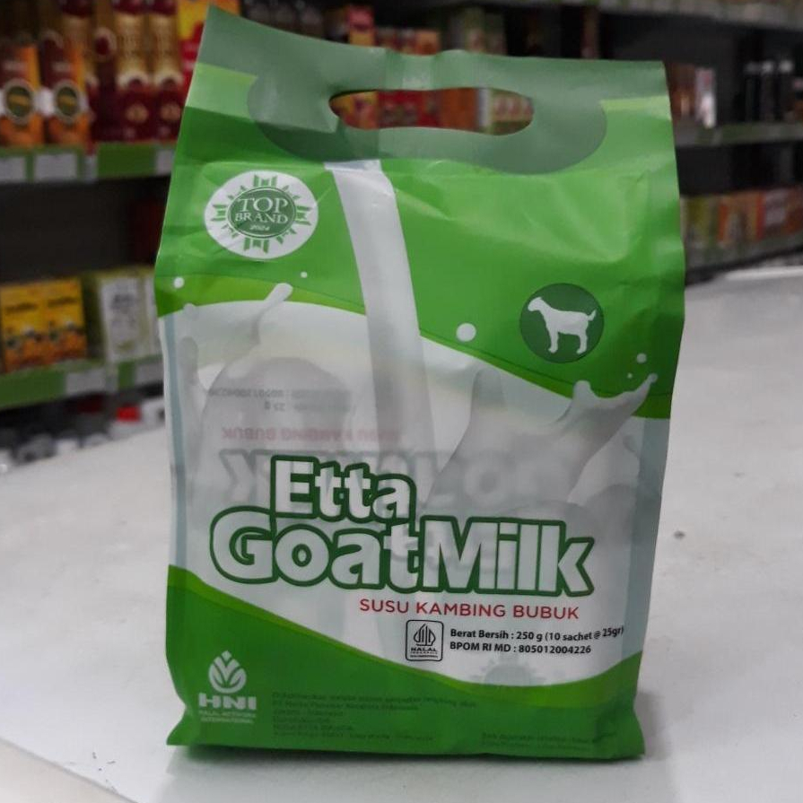 

Eta GoatMilk Susu Kambing Bubuk Isi 10 Sachet Original