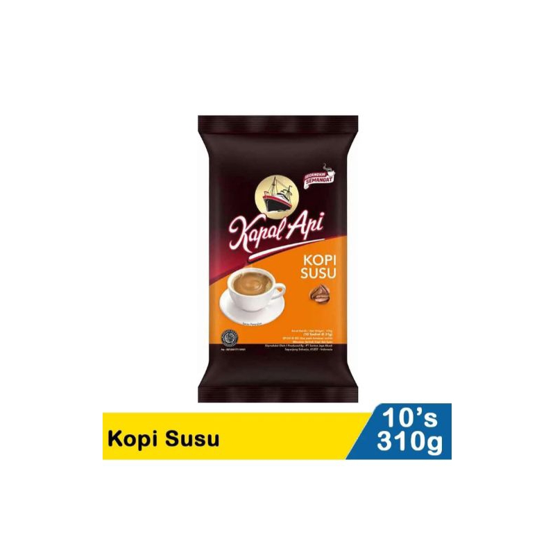 

KOPI KAPAL API KOPI SUSU 10 X 31 GR( 10 PCS)