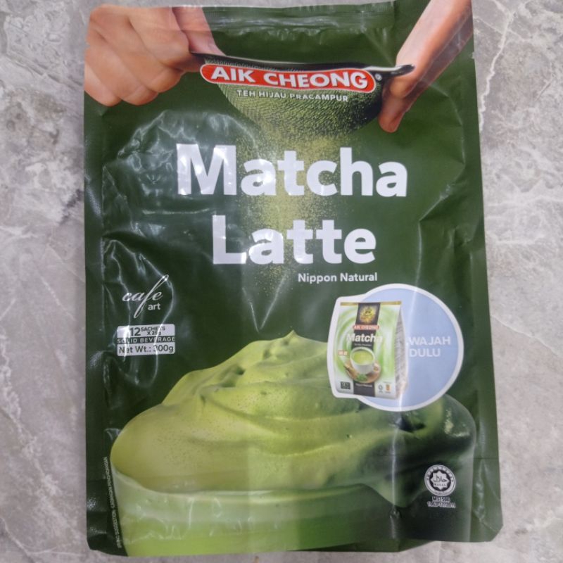 

Aik Cheong Teh Hijau Pracampur Matcha Latte