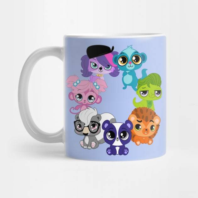 Mug Gelas | Hadiah | Hampers | Littlest Pet Shop Pets Littlest Pet Shop Mug