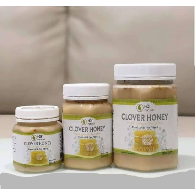 

clover honey 1kg,500gr,250gr exp 2026 free sendok kayu