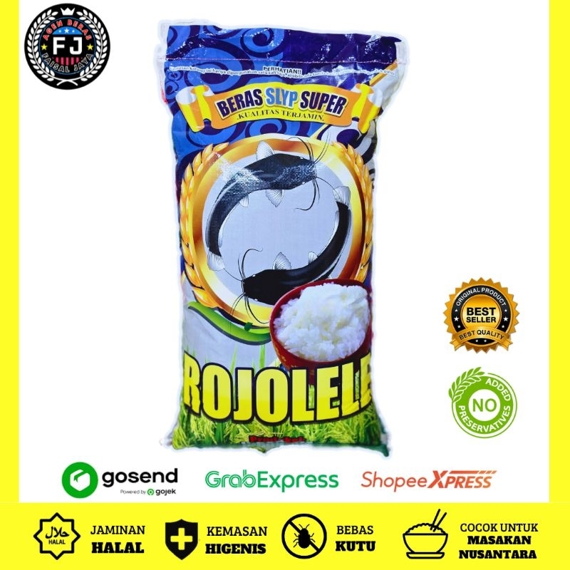 

Beras Rojolele Slyp Super 25Kg, 20Kg, 10Kg, 5kg