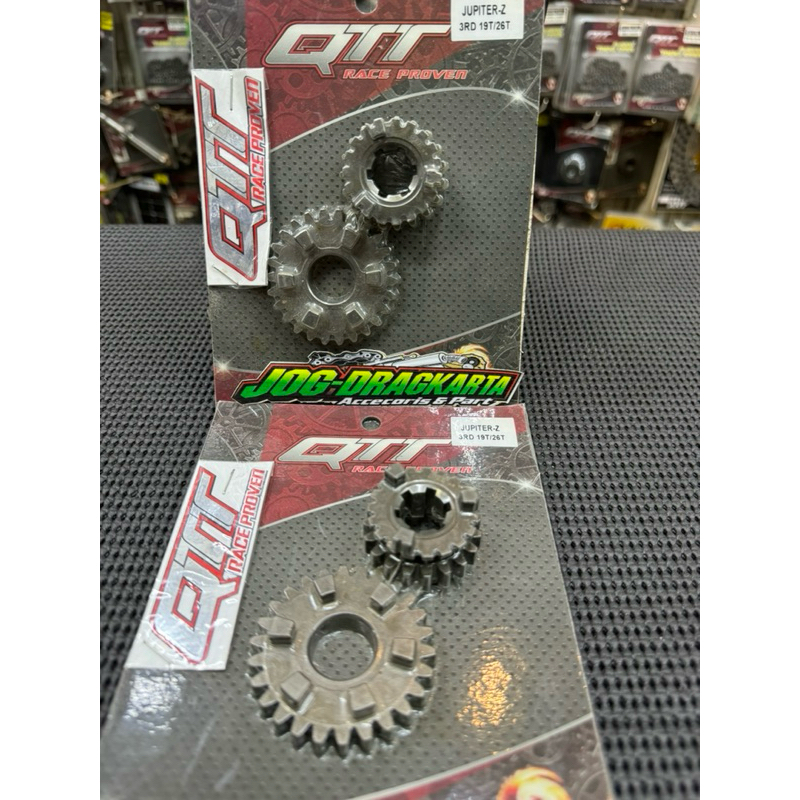 GEAR GIGI RASIO QTT JUPITER Z GIGI 3 19/26 ORIGINAL QTT RACING