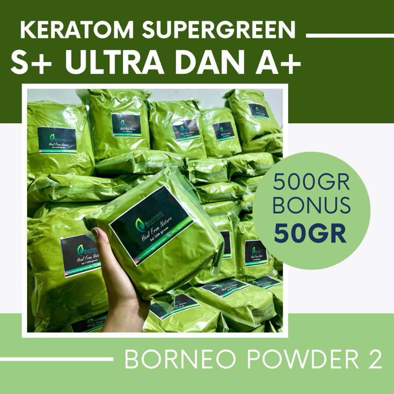 

BorneoPowder - SERBUK PURLI, BUBUK DAUN PURLIK NANO KRATON S+ 1KG BORNEO KALIMANTAN BONUS 130GRAM