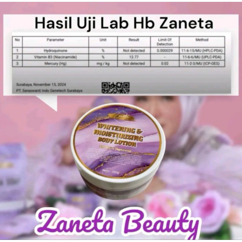 HB ZANETA BEAUTY 250GR
