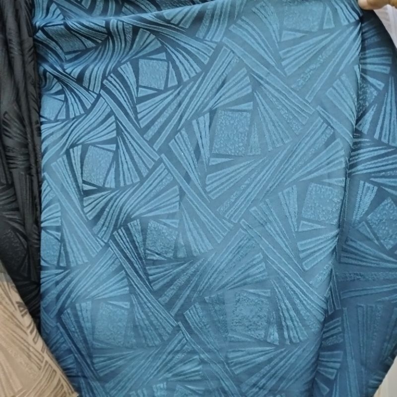 bahan kain Jacquard EMBOSS original/kain Jacquard EMBOSS mewah import