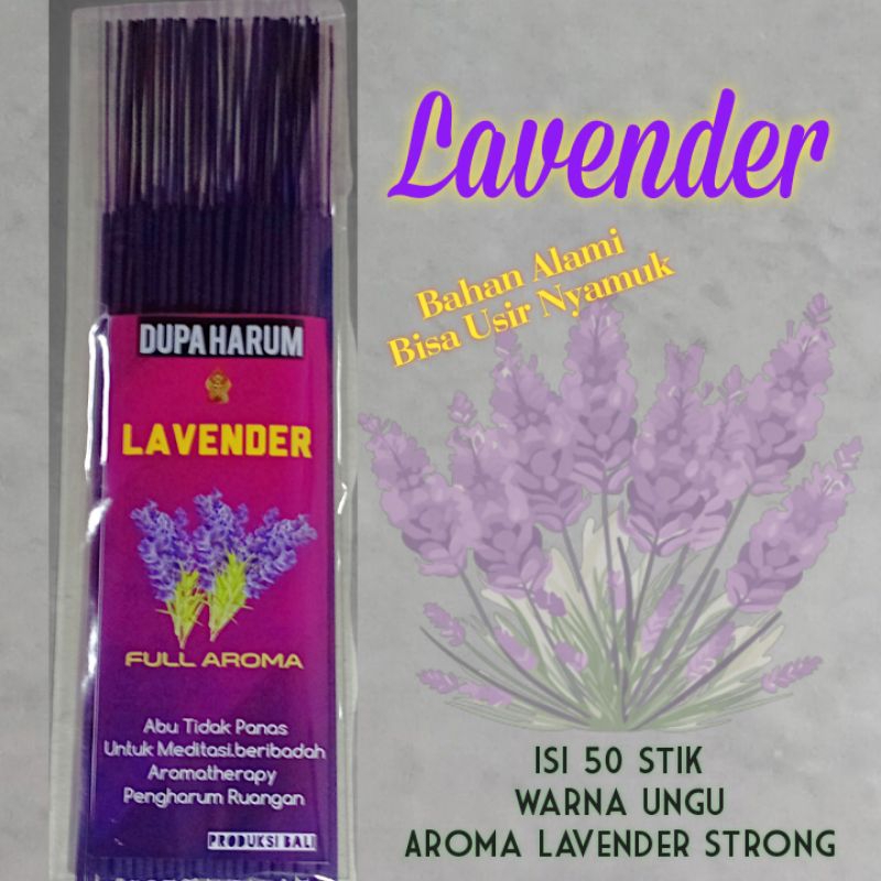 Dupa LAVENDER Premium Warna Ungu