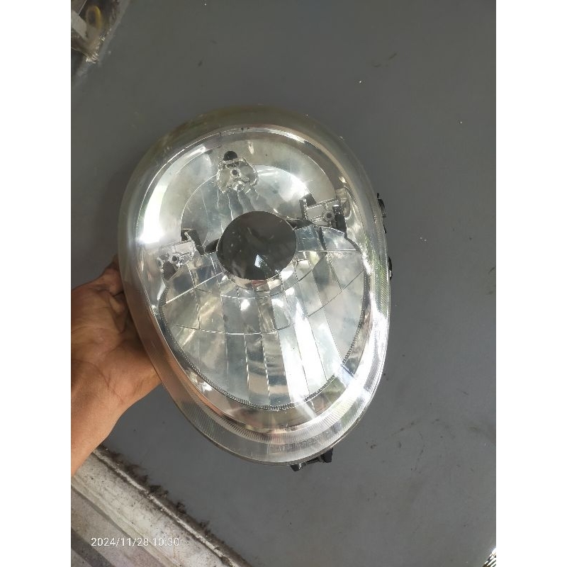 hausing lampu depan scoopy headlamp scoopy original bahan modifikasi