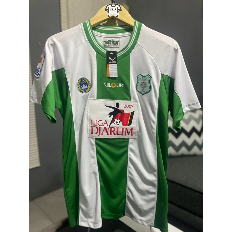 PSMS Medan Home Jersey Liga Djarum 2007 (Repro) Original