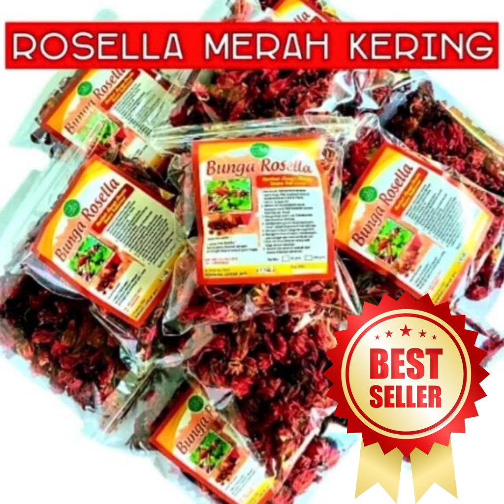 

Rosella Merah Kering Kualitas Super 100 Gram