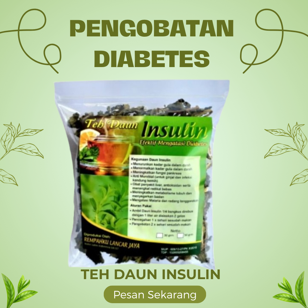 

Teh Celup Herbal Daun Insulin