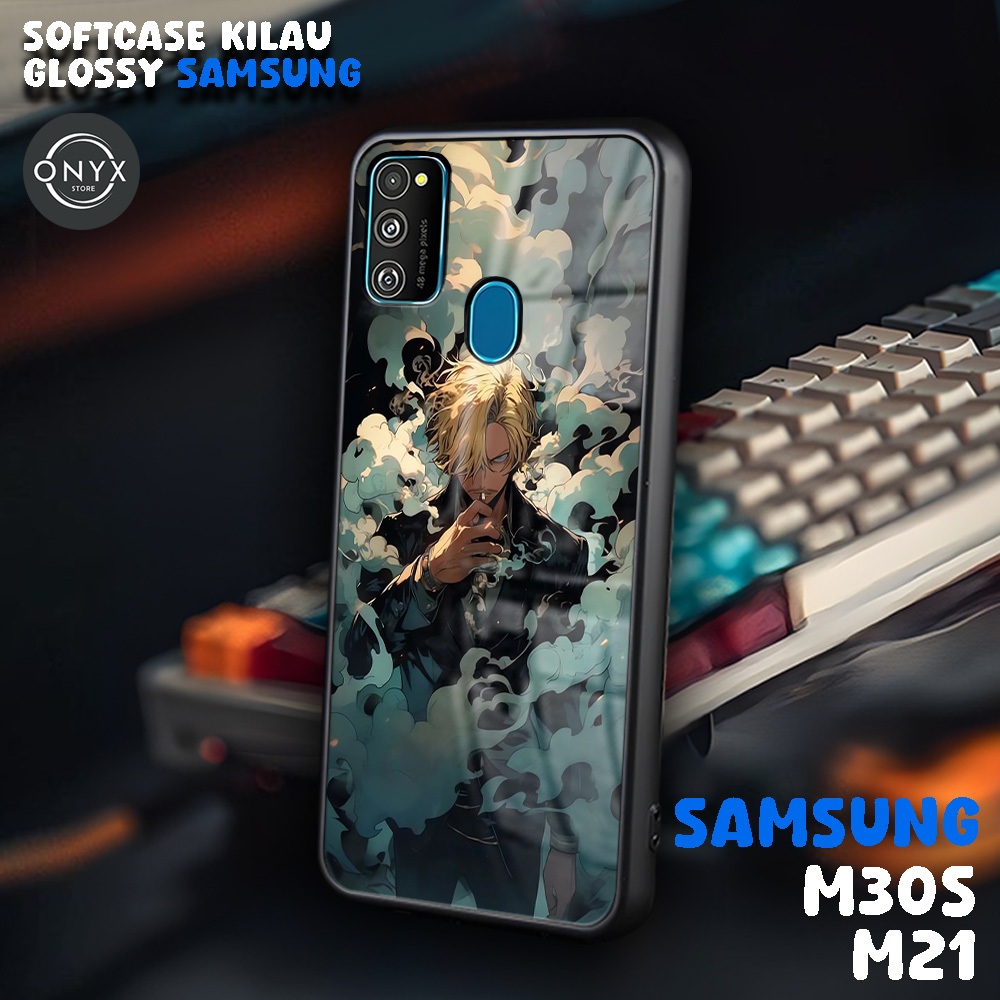 [AA17] Softcase SAMSUNG M21 | M30S | ONE PIECE | Case Samsung Keren Lucu | Casing Kilau Glossy Samsu