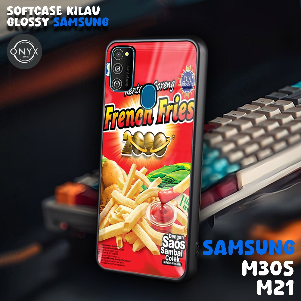 [AA31] Softcase SAMSUNG M21 | M30S | SNACK | Case Samsung Keren Lucu | Casing Kilau Glossy Samsung M