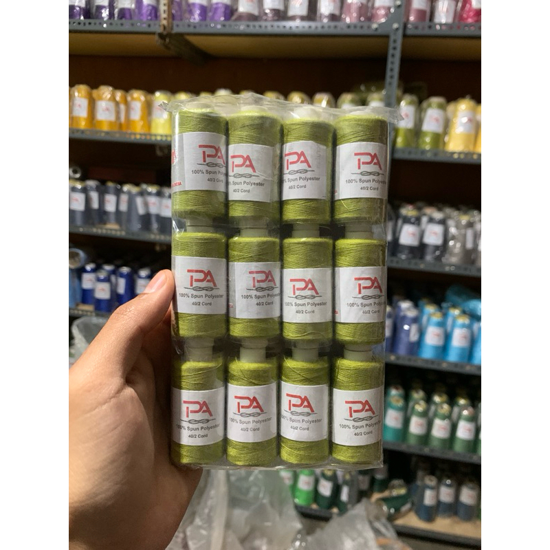 BENANG JAHIT WARNA HIJAU