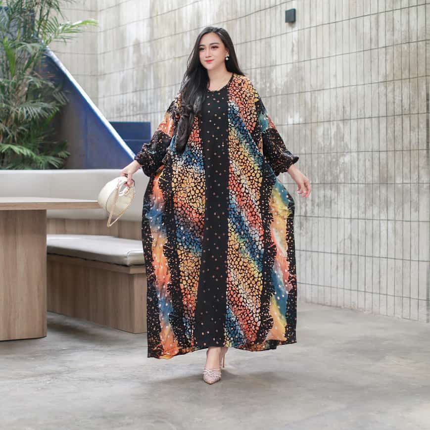 Grosir Gamis Kaftan Terbaru Kaftan Bahan Rayon Jumbo Nyaman Simple Elegan Gamis Abaya Kaftan Kekinia