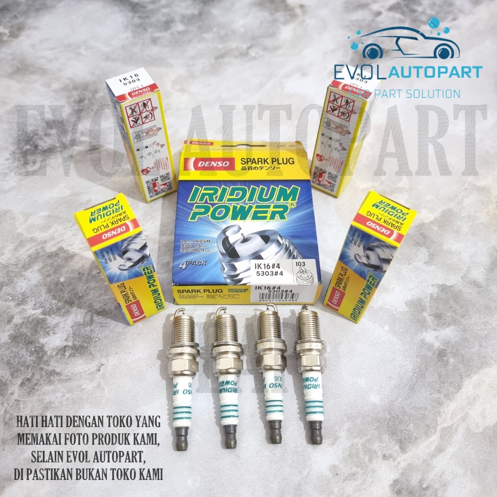 Busi iridium Denso Kijang 5K 7K Kijang Kapsul Kijang Super Grand Kijang Avanza Non VVTI IK16 5303