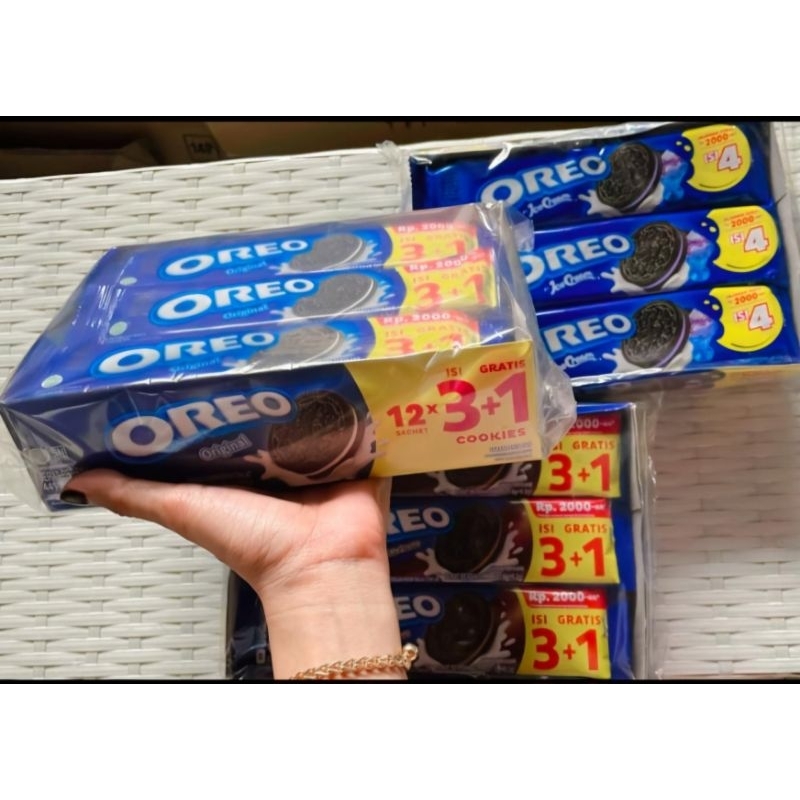 

Oreo Biskuit Lup Original 12x27.6 g - 1 Box